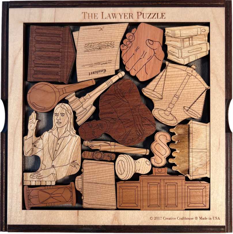 Lawyer Puzzle - so difficult you may want to prosecute us...