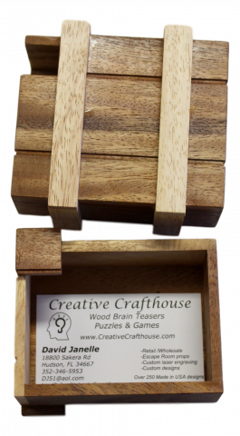 Magic Box Premium Two Tone - Can you open the box? Will hold a gift card