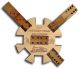 Mexican Train *California Edition* Hub and Tokens wooden domino game