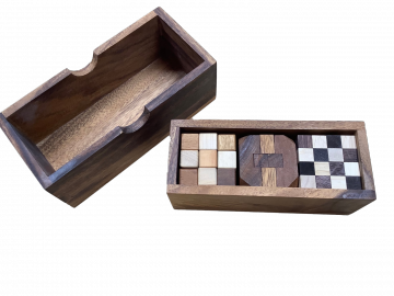 Puzzle-Pro V Gift Set wood brain teaser puzzle wooden 