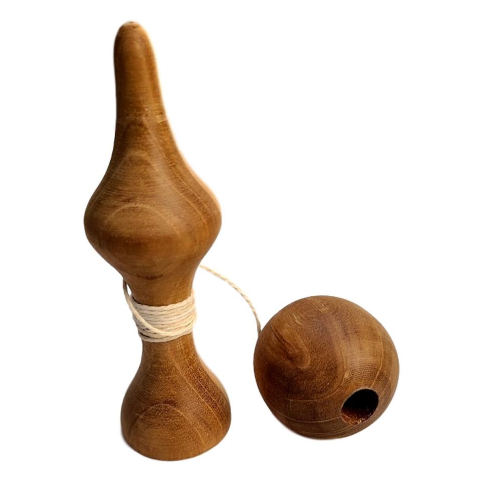 Wooden cup and ball toy cheap