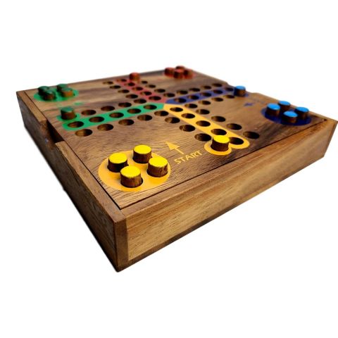 Ludo or Aggravation game (large) - Pura Vida Home + Gift