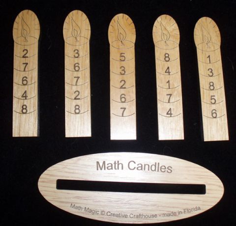 Magic Math Candles - astounding math puzzle/ trick