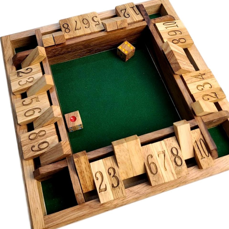 4 Player Shut the Box